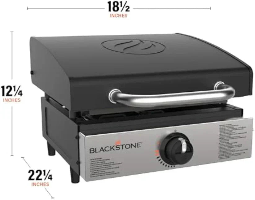 🔥 Grill Anywhere, Eat Everywhere – Blackstone 17" Outdoor Griddle Amber Dine